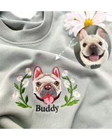 Embroidered Unisex Sweatshirt Embroidered Unisex Sweatshirt
