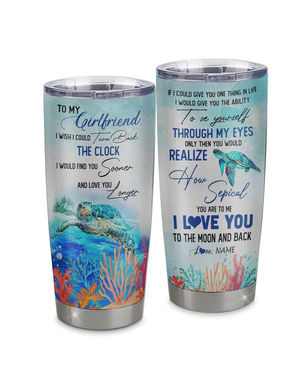 Personalized Custom To My Girlfriend Tumbler TL151