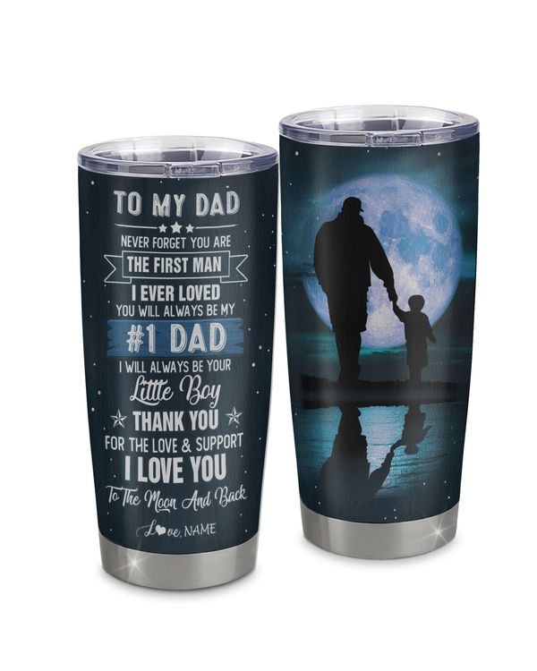 Personalized Custom To My Dad From Son Tumbler TL196