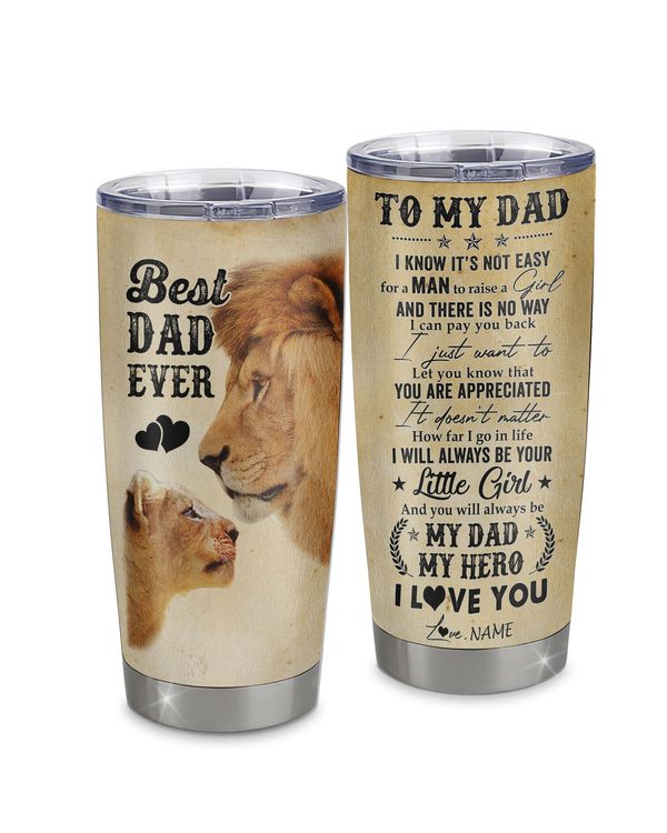 Personalized Custom To My Dad Tumbler TL201