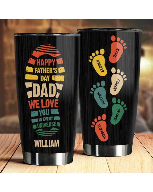 Personalized Custom To My Dad Tumbler TL240